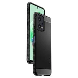 Etui ochronne Spigen Rugged Armor Redmi Note 12 5G / POCO X5 5G Matte Black