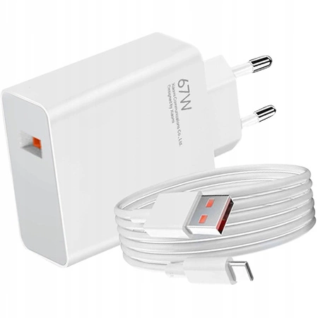 Xiaomi 67W Hypercharge Combo Type A Fast Charging Charger