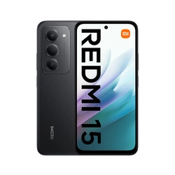 Смартфон Xiaomi Redmi 15 6+128 ГБ чорного кольору
