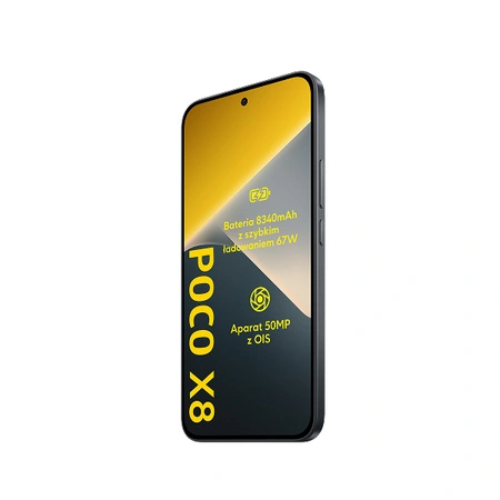 Xiaomi POCO X8 8+256GB Black smartphone