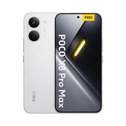 Смартфон Xiaomi POCO X8 Pro Max 5G 12+512 ГБ білого кольору