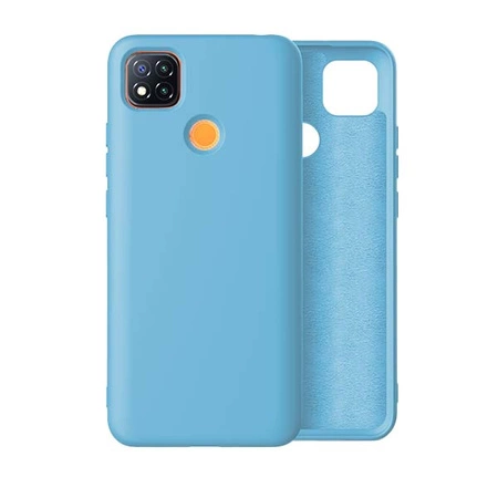 Protective Silicone Case Xiaomi Redmi 9C NFC Clear Blue