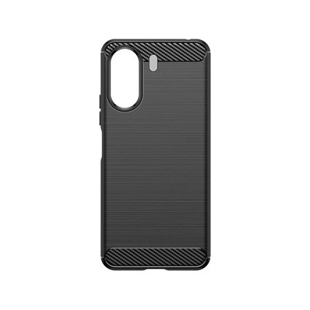 Carbon TPU Protective Case for Xiaomi Redmi 13C / POCO C65 Black