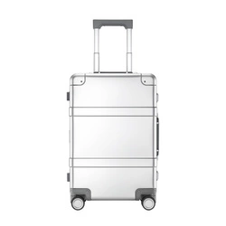 NINETYGO Metal cabin suitcase 55cm silver