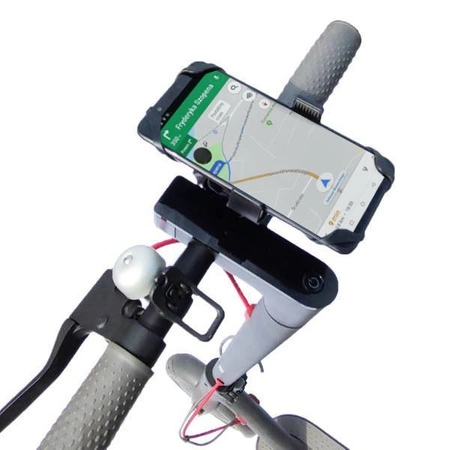 Phone holder for electric scooter Six Point Phone Holder Black