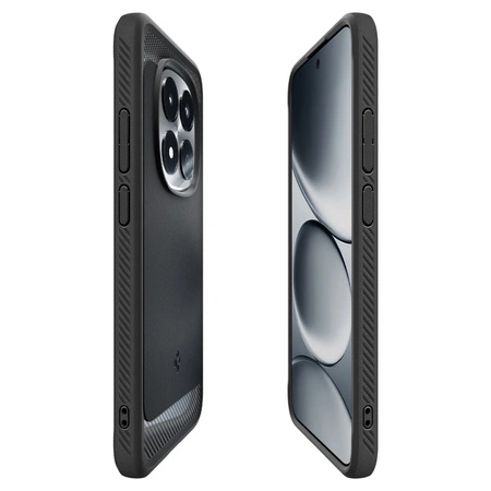 Etui ochronne Rugged Armor Spigen Matte Black Redmi Note 15 Pro 5G