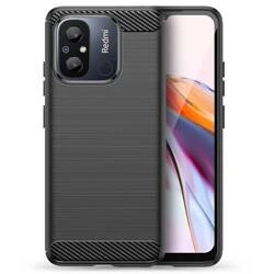 Захисний чохол Carbon TPU для Xiaomi Redmi 12C Black