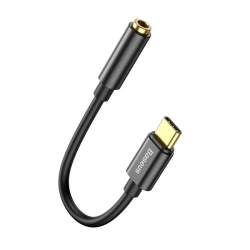 Baseus L54 USB Type-C to 3.5mm Jack Audio Adapter Black