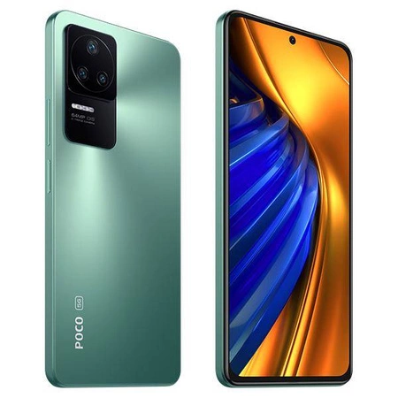 Smartfon Xiaomi POCO F4 Nebula Green 6+128GB + 6 miesięcy ochrony ekranu