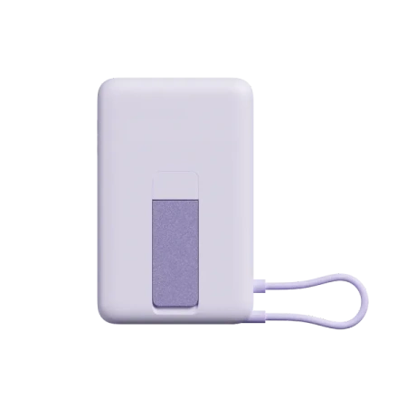 Powerbank Xiaomi Magnetic Power Bank 10000 with Built-in Stand Fioletowy