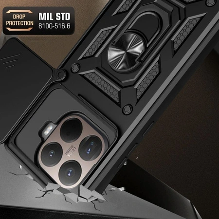 Etui ochronne Tech-Protect Camshield Pro Xiaomi 15T Pro Matte Black