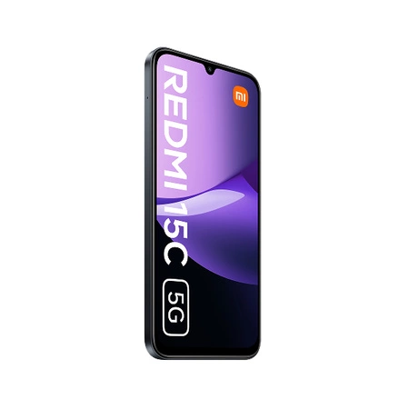 Смартфон Xiaomi Redmi 15C 5G 4+256 ГБ чорного кольору
