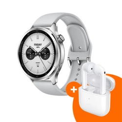Smartwatch Xiaomi Watch S4 Silver + Redmi Buds 3