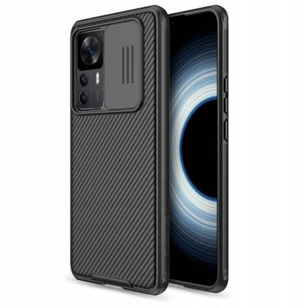 Protective case with camera cover Nillkin Camshield Xiaomi 12T Black