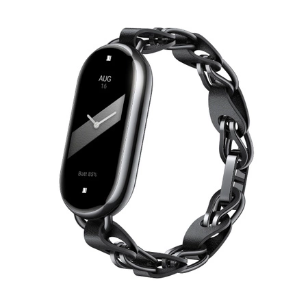 Original Xiaomi Mi Band 8/9 black chain strap