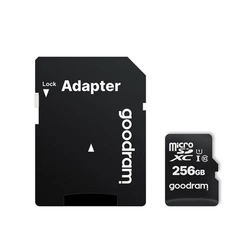 Карта пам'яті 256 ГБ 100 МБ/с Micro SD UHS-I Class 10 GOODRAM