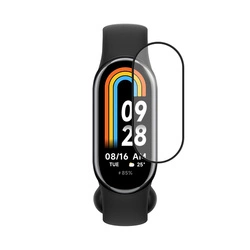 Mi Band 8 Black 3D вигнуте скло