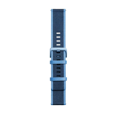 22mm strap for Xiaomi Watch S1 Active Braided Nylon Strap Navy Blue