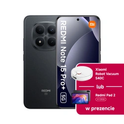 Smartfon Redmi Note 15 Pro+ 5G 12+512GB Black