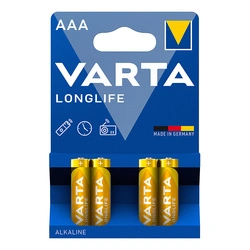 Baterie LR03 4 sztuki Varta Longlife AAA