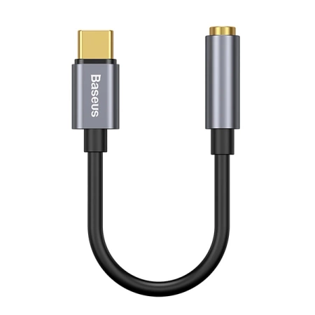 Baseus L54 USB Type-C to 3.5mm Jack Audio Adapter Gray