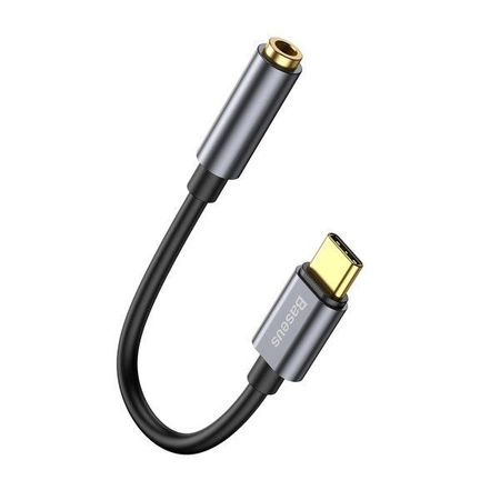 Baseus L54 USB Type-C to 3.5mm Jack Audio Adapter for Mi 8 / 9 / 10 / 10T / 11 / POCO F3