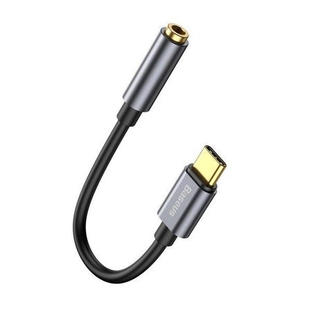 Adapter Audio Baseus L54 USB Type-C do Jack 3,5mm czarny