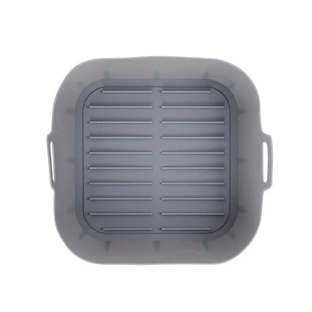 Wkład silikonowy do frytkownicy Air Fryer 22x22x7cm szary