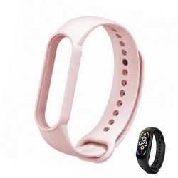 Opaska YunMi do Xiaomi Mi Band 7 / 7 NFC Różowa Pink