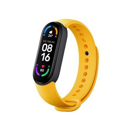 Wristband for Xiaomi Mi Smart Band 5 / Mi Band 6 / 6 NFC Strap 3-Pack Ivory / Olive / Yellow