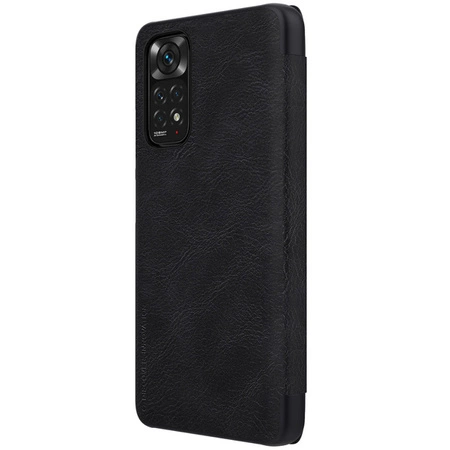 Шкіряний чохол Nillkin Qin Zipper Leather Case Xiaomi Redmi Note 11S / Note 11 чорний