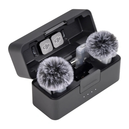 System mikrofonów bezprzewodowych DJI Mic Mini 2 (2 TX + 1 Mobile RX + Etui ładujące)