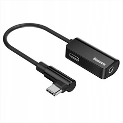 Baseus L54 USB Type-C to 3.5mm Jack Audio Adapter Black
