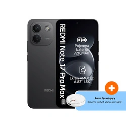 Smartfon Xiaomi Redmi Note 17 Pro Max 5G 8+256GB Black