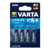 LR03 Batteries 4pcs Varta Longlife Power AAA