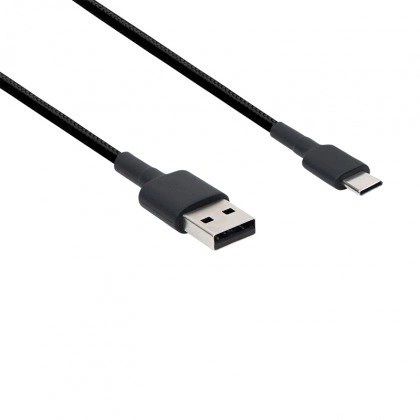Cable with Fast Charging USB Type C 27W 100 cm Mi Black