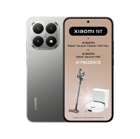 Xiaomi 15T 12+512GB Gray smartphone