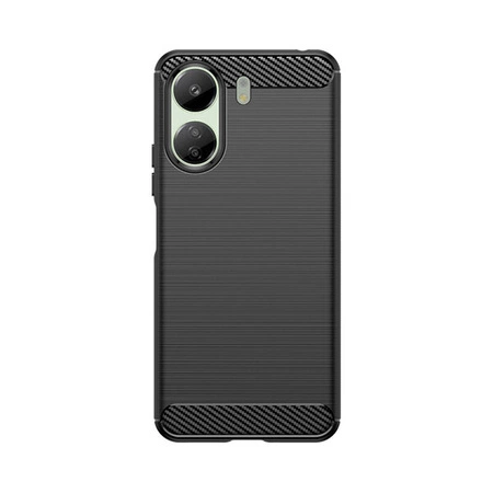 Carbon TPU Protective Case for Xiaomi Redmi 13C / POCO C65 Black