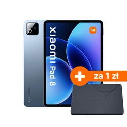 Планшет Xiaomi Pad 8 8+256 ГБ синього кольору + чохол