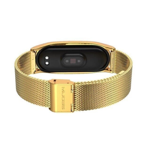 Wristband Steel bracelet Xiaomi MiJobs Mi Band 5 / Mi Band 6 / 6 NFC Gold