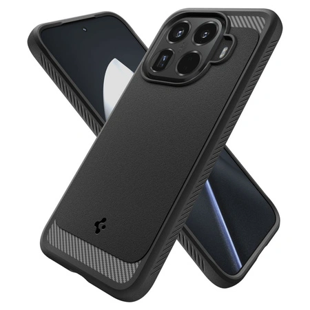Spigen Rugged Armor Matte Black Xiaomi 15T Pro Protective Case