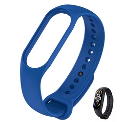 Opaska YunMi do Xiaomi Mi Band 7 / 7 NFC  Ciemno Niebieska Blue