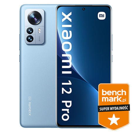 Smartfon Xiaomi 12 Pro 12+256GB Blue + 6msc ochrony ekranu