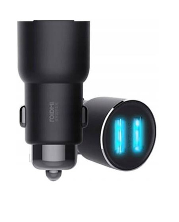 Tramsiter FM i Ładowarka samochodowa Roidmi Smart Car Charger 3S