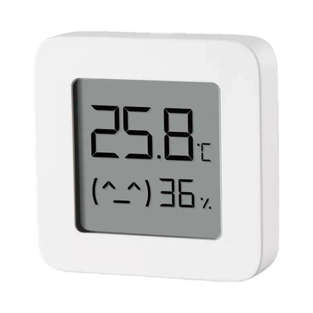 Zestaw Termometr Czujnik Xiaomi Mi Temperature and Humidity Monitor 2 BLE + Bateria CR2032