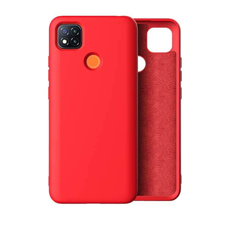 Etui Silikonowe Ochronne Xiaomi Redmi 9C NFC Czerwone 