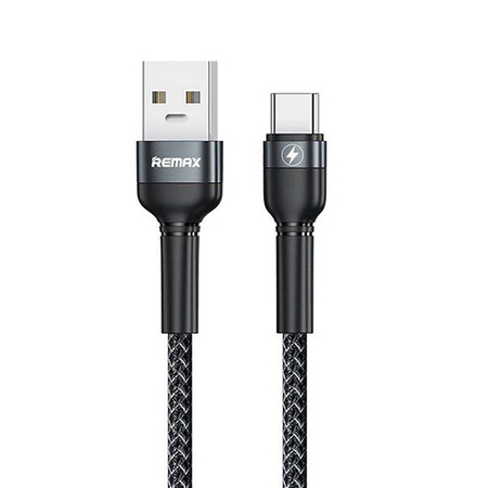 Kabel z Szybkim Ładowaniem do 25W USB Type-C Braided Remax RC-170 100 cm Black